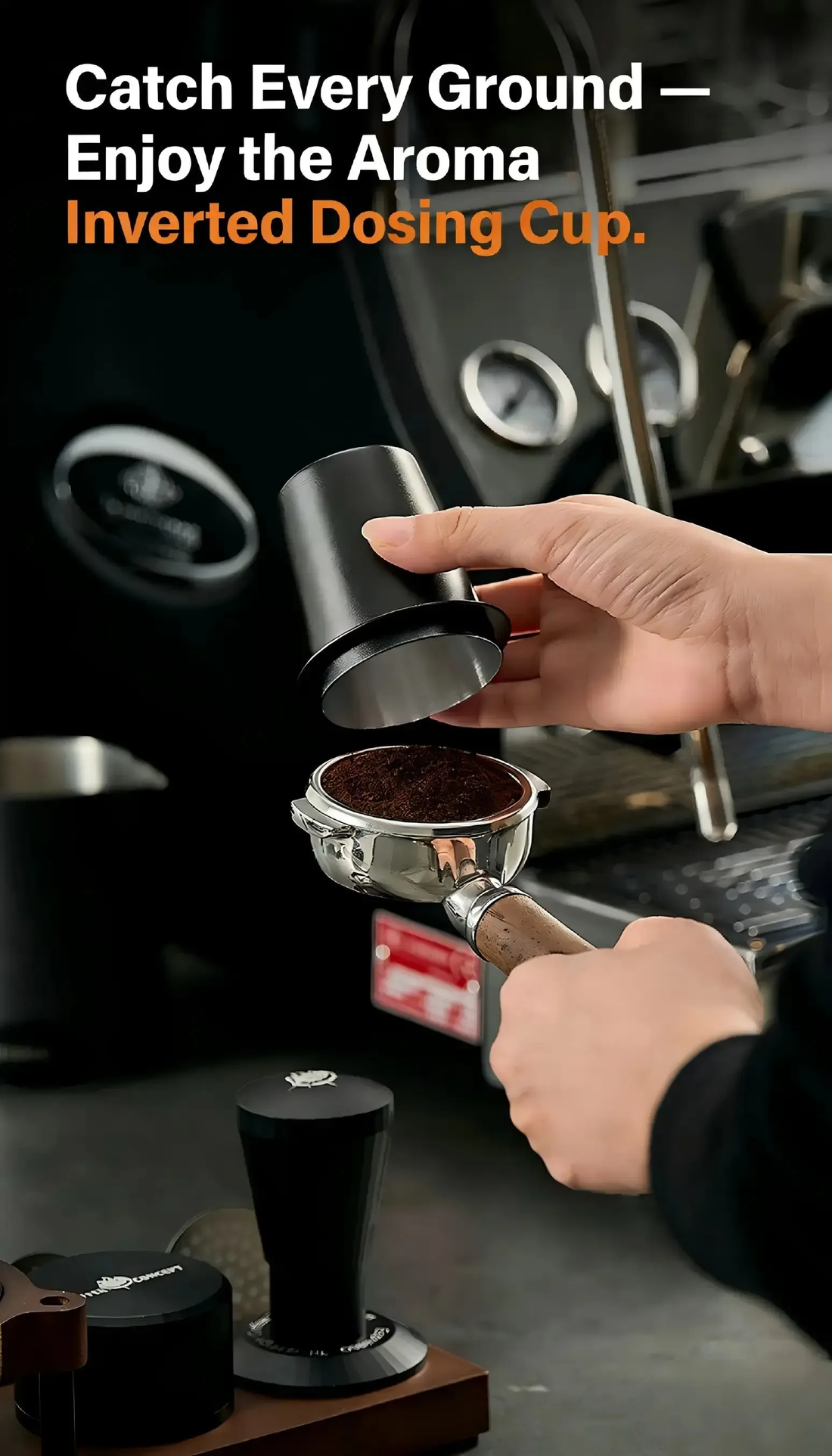 Espresso dosing cup