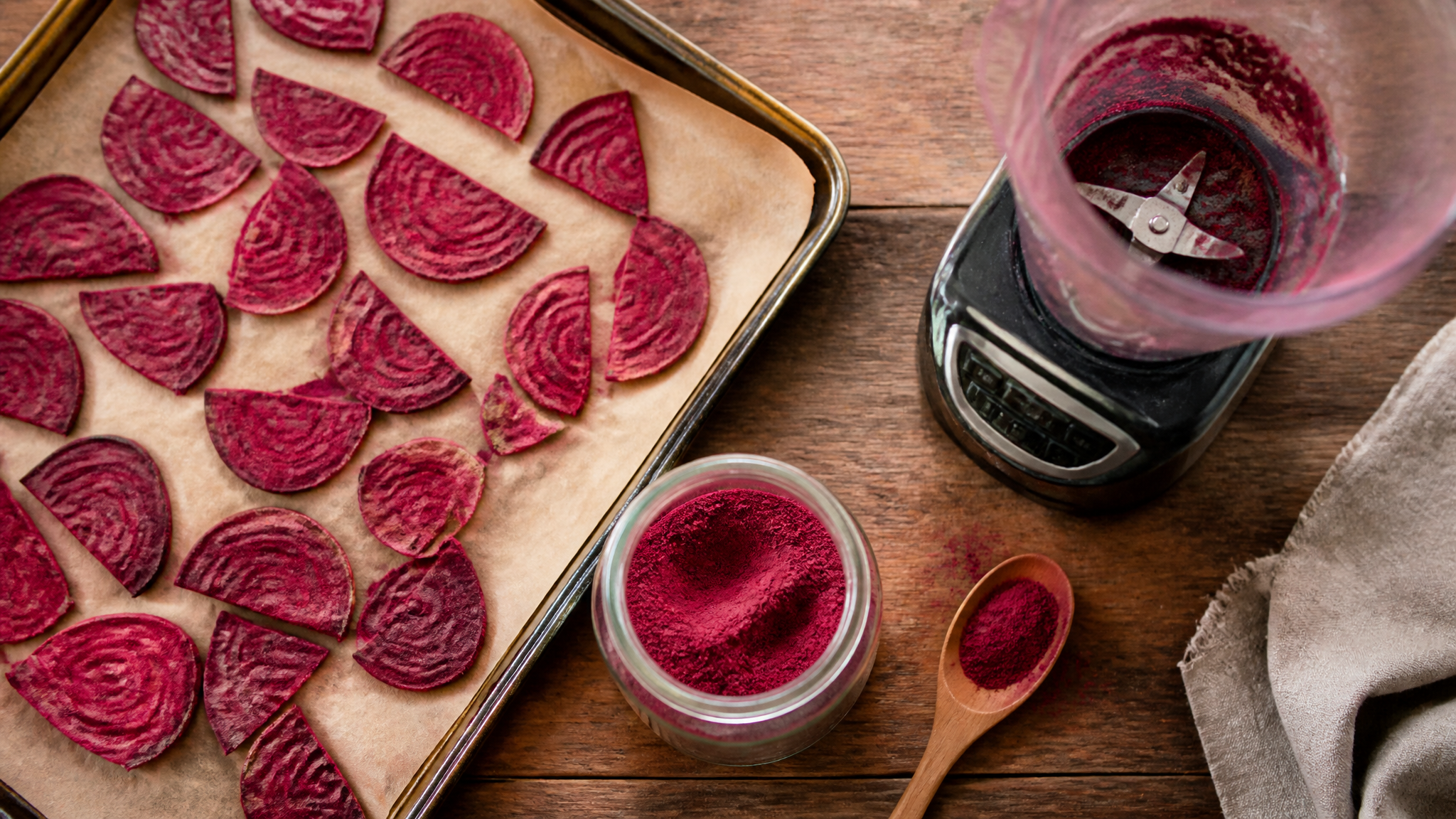 How to Make Freeze-Dried Beetroot Powder at Home (Oven Method Included)