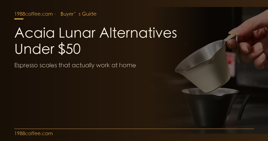 Best Acaia Lunar alternatives under 50 dollars