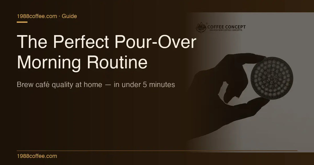 The Perfect Pour-Over Morning Routine: A Step-by-Step Guide COFFEECONCEPT