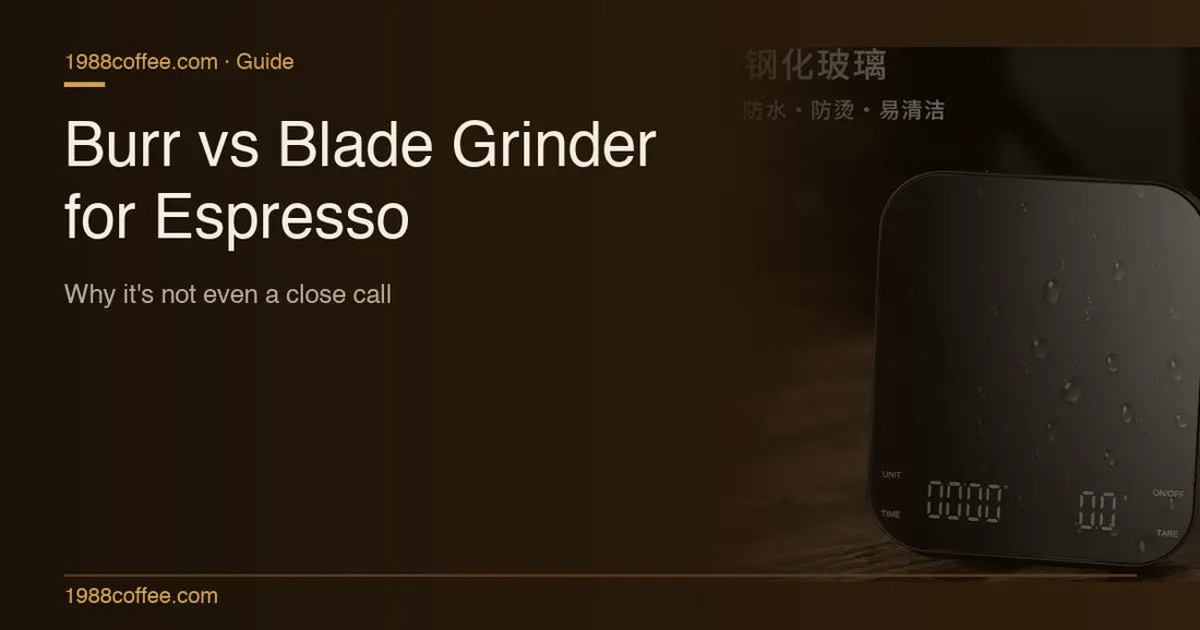 Burr vs Blade Grinder for Espresso: Why It's Not Even a Close Call COFFEECONCEPT
