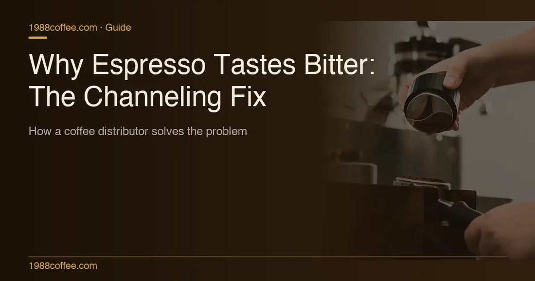 Why Your Espresso Tastes Bitter: How a Coffee Distributor Fixes Channeling COFFEECONCEPT