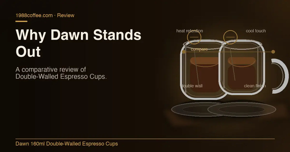 Dawn double-walled espresso cups comparative review