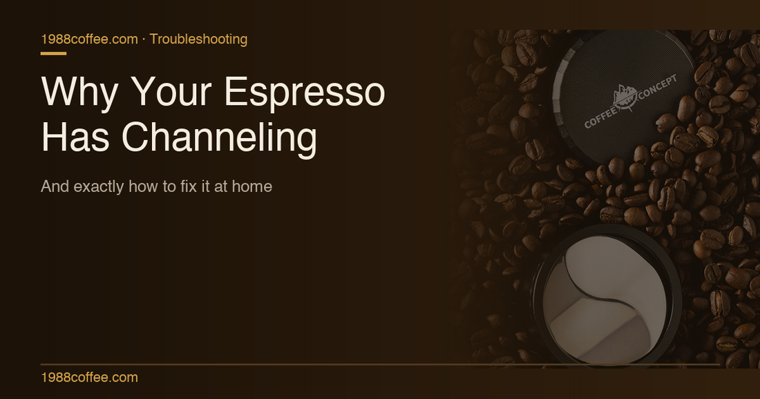 Why Your Espresso Has Channeling (And How to Fix It)