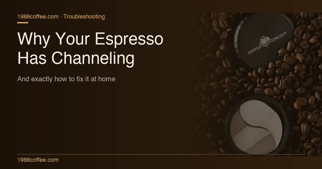 Why Your Espresso Has Channeling (And How to Fix It) COFFEECONCEPT
