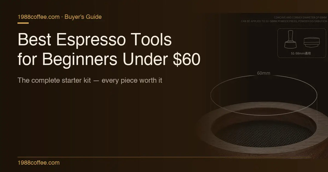 Best Espresso Tools for Beginners: The Complete Starter Kit (Under $60 Total) COFFEECONCEPT