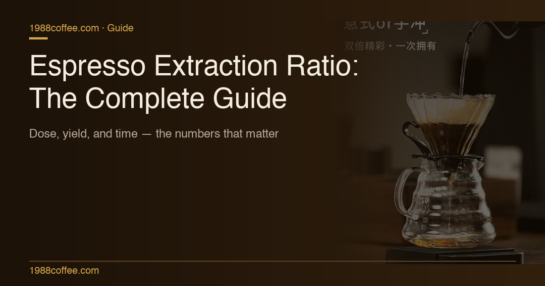 Espresso Extraction Ratio: The Complete Guide (With Numbers)