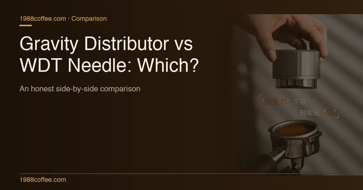 Gravity Distributor vs WDT Needle Distributor: Which Do You Actually Need? COFFEECONCEPT