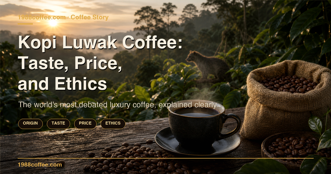 Kopi Luwak Coffee taste price and ethics explained