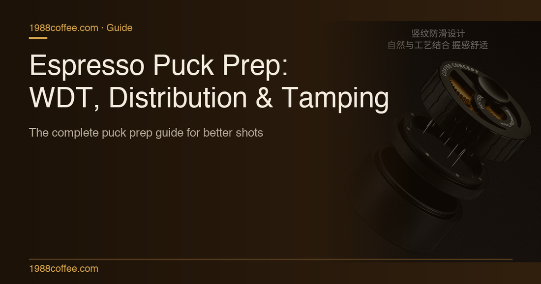 Espresso Puck Prep: The Complete Guide to WDT, Distribution & Tamping