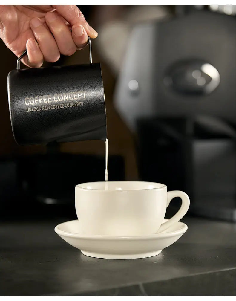 Eagle Beak Latte Art Pitcher | Precision V-Spout 304 Stainless Steel 400ml/600ml COFFEECONCEPT