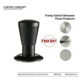 Black Myth Impact Tamper - 30LB Constant Force Spring Espresso Tamper Under $49 - COFFEECONCEPT