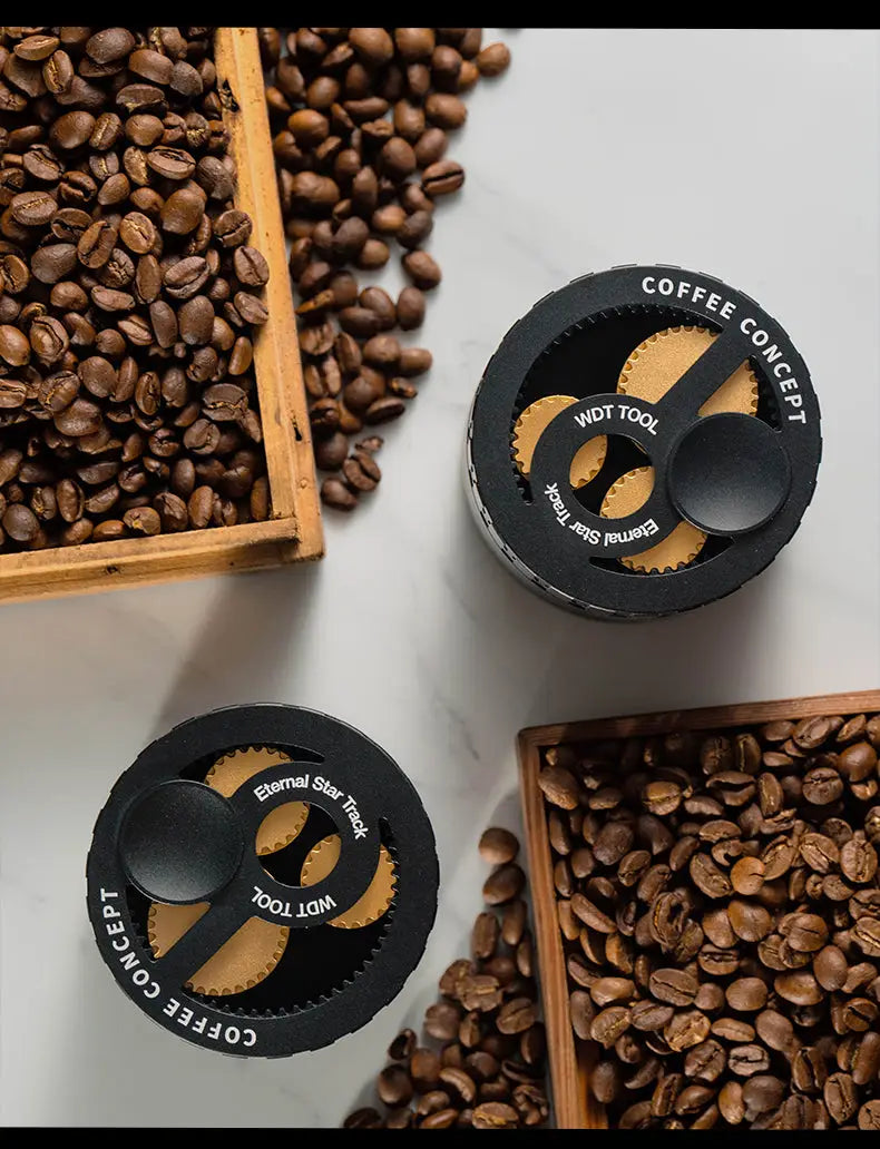 Star-Track Needle Distributor Handle Grip Detail – COFFEECONCEPT