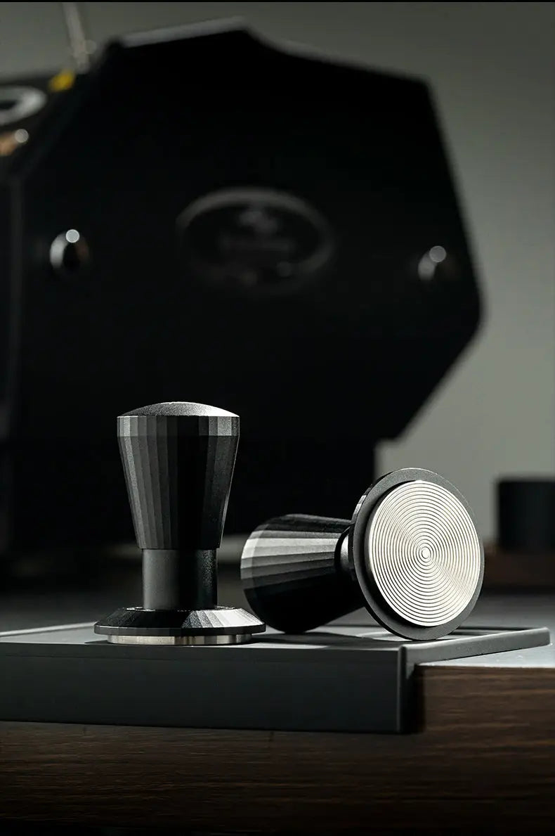 Black Myth Impact Tamper - 30LB Constant Force Spring Espresso Tamper Under $49 - COFFEECONCEPT