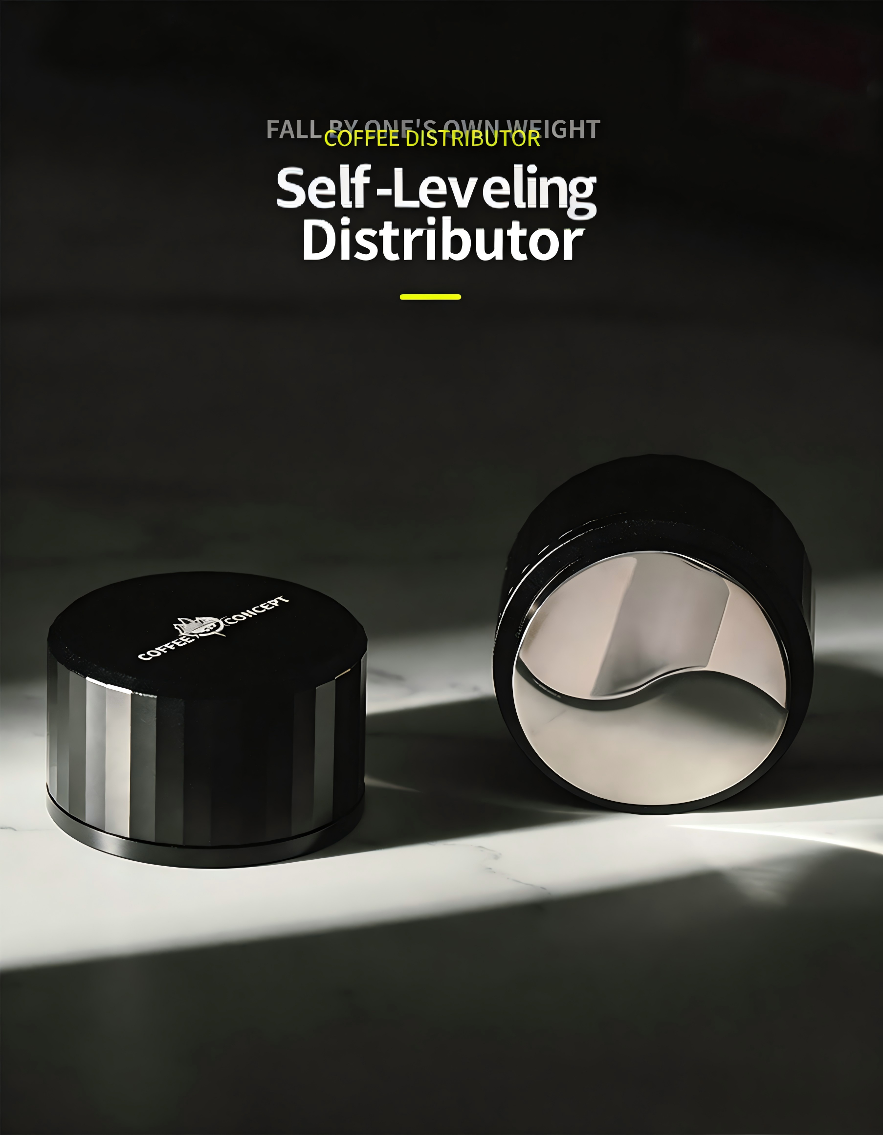 S-Bottom Gravity Espresso Distributor 51/54/58mm - Self - view 1 | COFFEECONCEPT