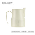 COFFEE CONCEPT Bell Milk Pitcher | 500ml Stainless Steel Latte Art Steaming Jug | Tapered Spout for Cappuccino & Flat White COFFEECONCEPT