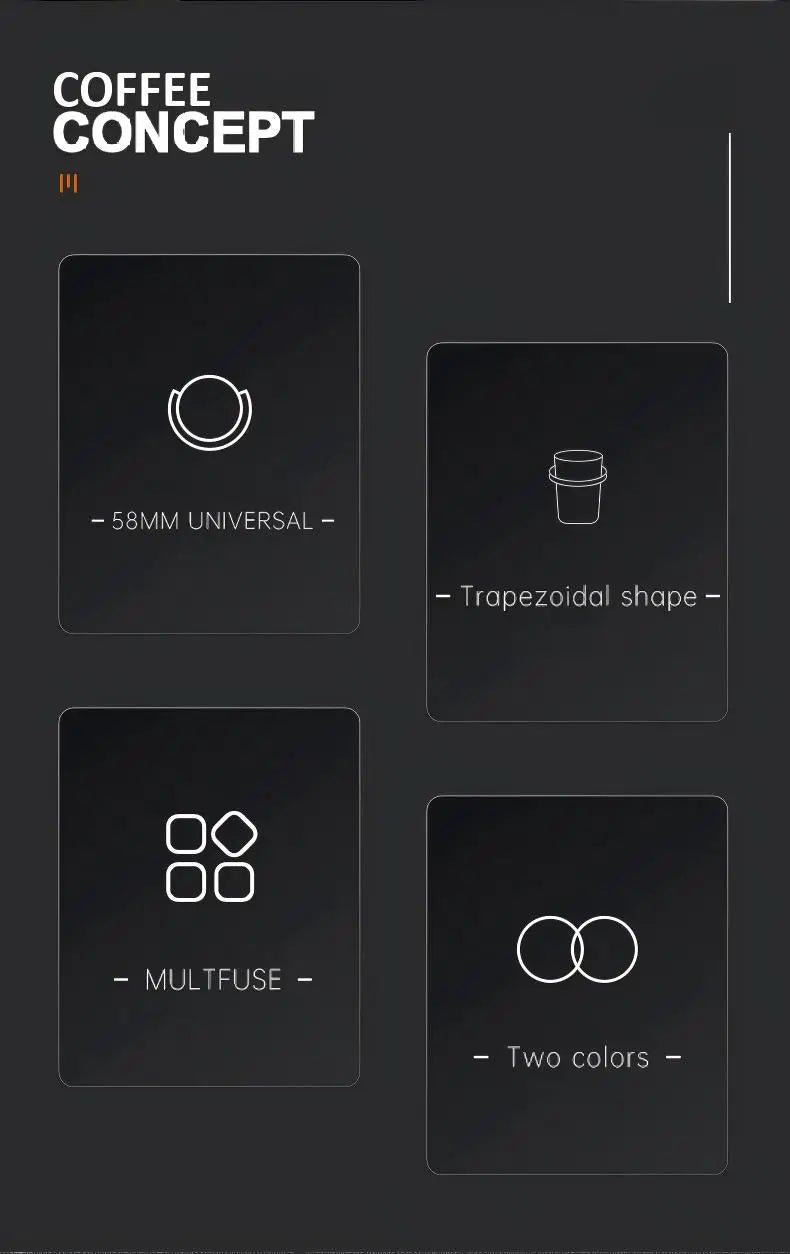 Best Coffee Dosing Cup for Espresso - Inverted Aroma Cup 51/53/58mm Under $10 - COFFEECONCEPT