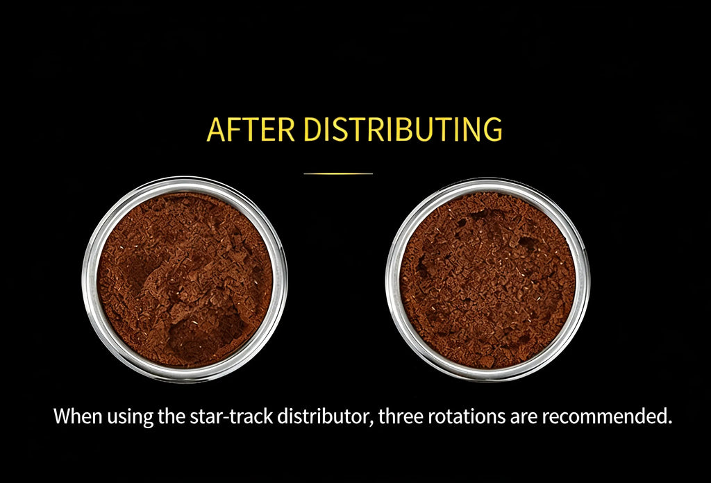 Star-Track WDT Distributor Needle Detail Macro Shot – COFFEECONCEPT