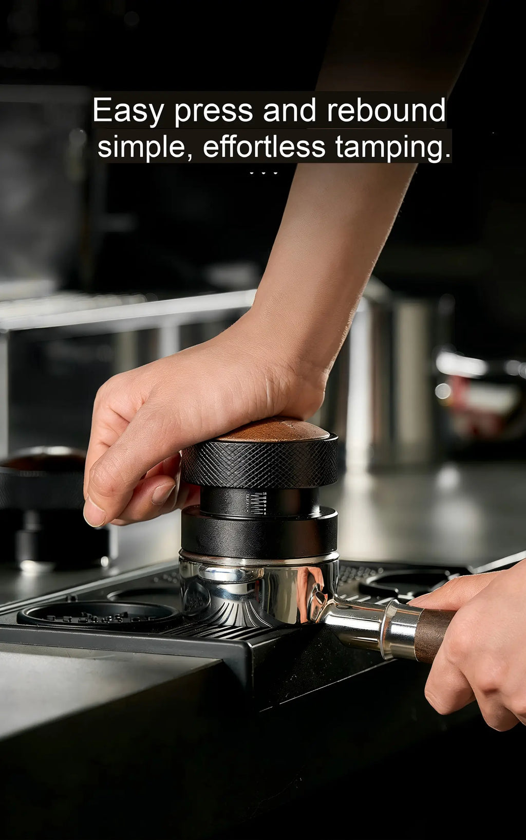 Cloud Fall Coffee Distributor Walnut Wood Detail – COFFEECONCEPT