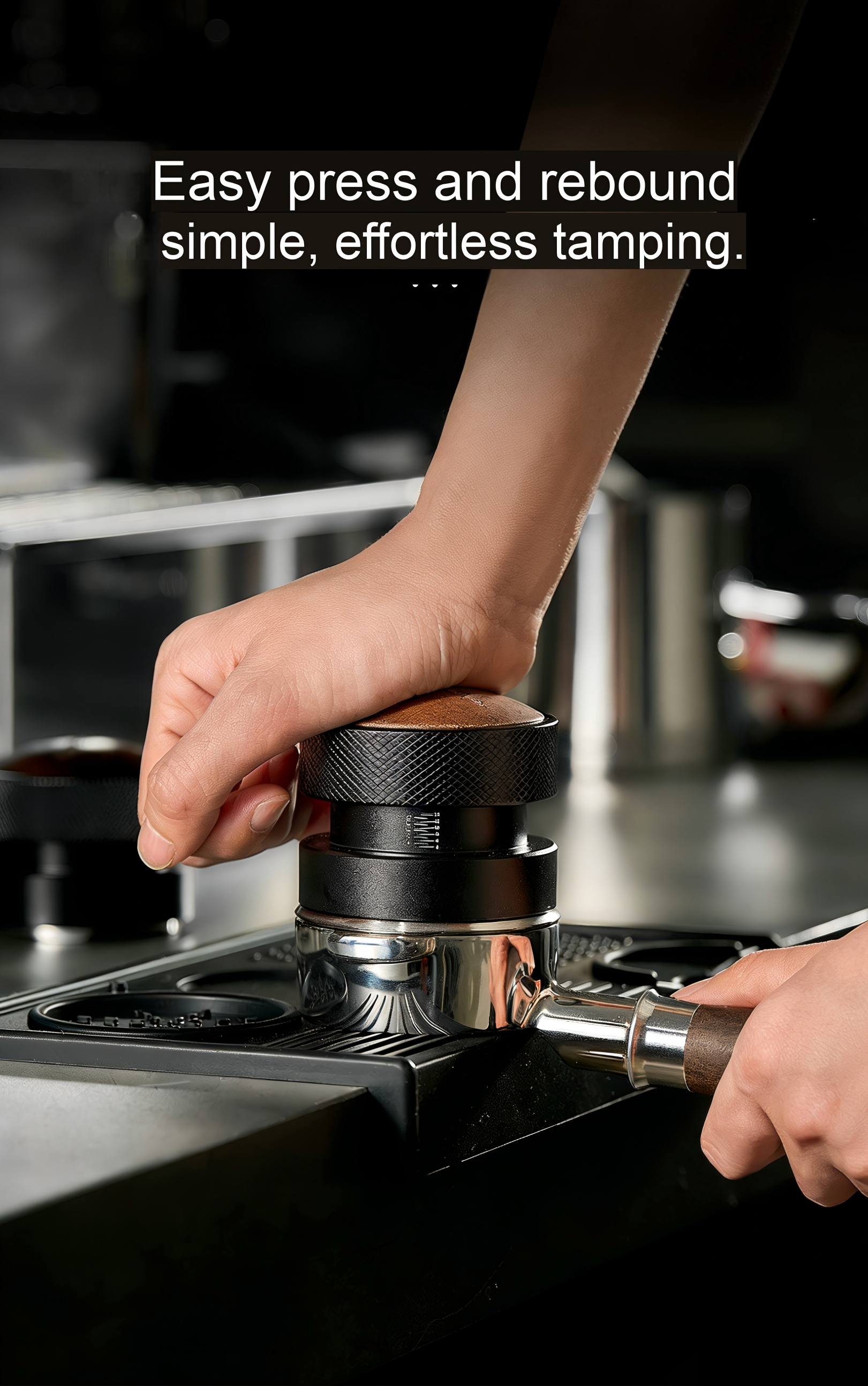 Cloud Fall Coffee Distributor Walnut Wood Detail – COFFEECONCEPT