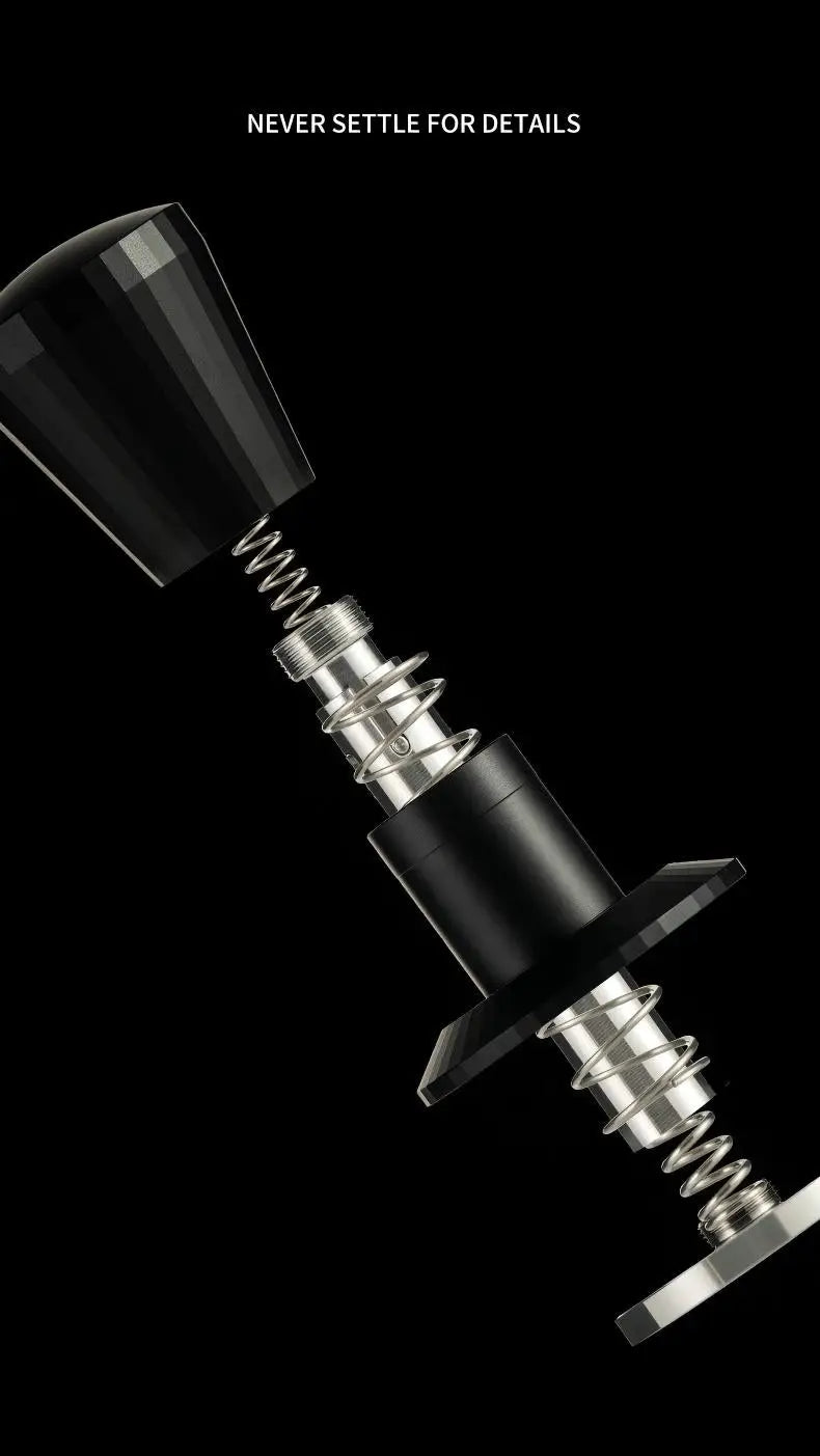 Black Myth Impact Tamper - 30LB Constant Force Spring Espresso Tamper Under $49 - COFFEECONCEPT