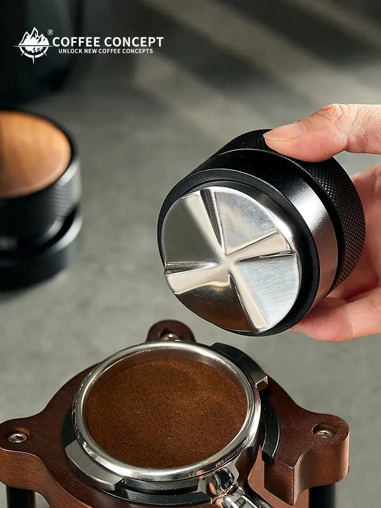 Gravity Espresso Distributor 51/53/58mm - Cloud Drop Self-Leveling Tool