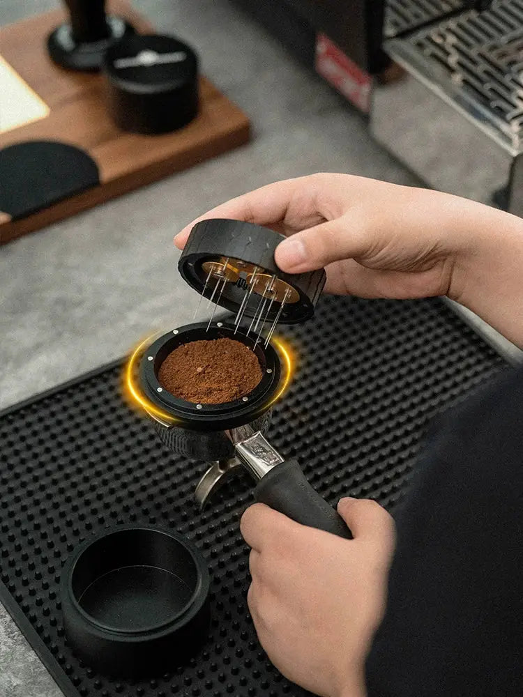 COFFEE CONCEPT Black Myth Planetary WDT Tool | Rotary Needle Distributor | 51/54/58mm COFFEECONCEPT