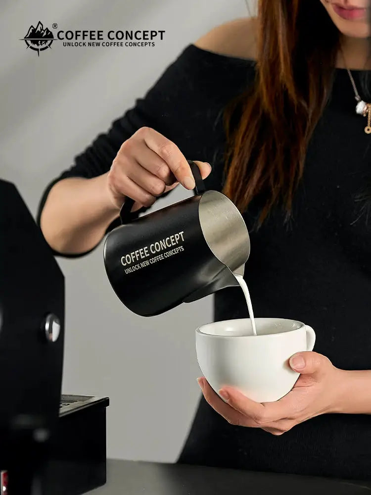 Eagle Beak Latte Art Pitcher | Precision V-Spout 304 Stainless Steel 400ml/600ml COFFEECONCEPT