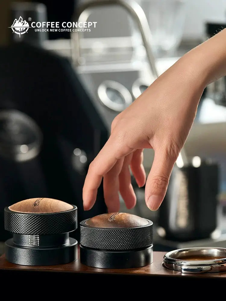 Gravity Espresso Distributor 51/53/58mm - Cloud Drop Self-Leveling Tool